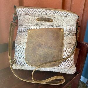 Myra Bag Bohemian Beige World Shoulder Bag
